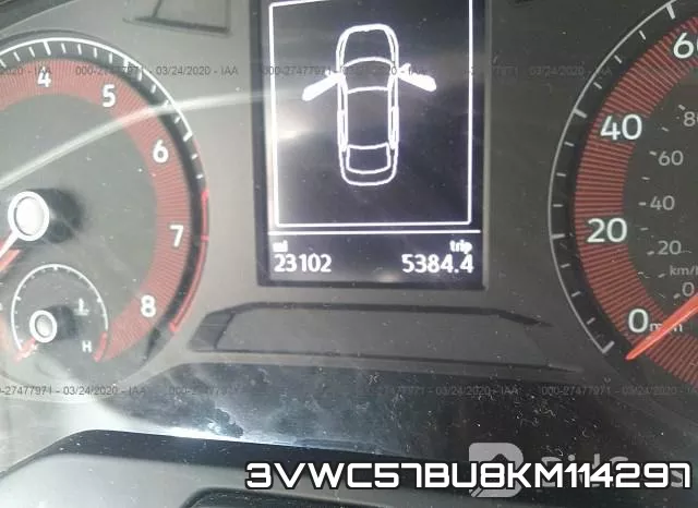 3VWC57BU8KM114297 фото 8