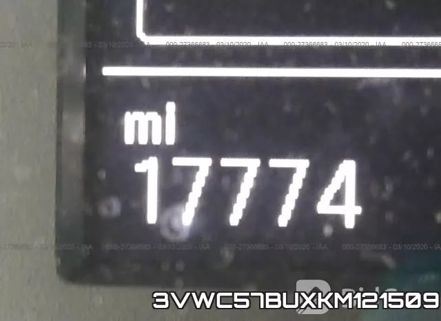 3VWC57BUXKM121509 фото 8