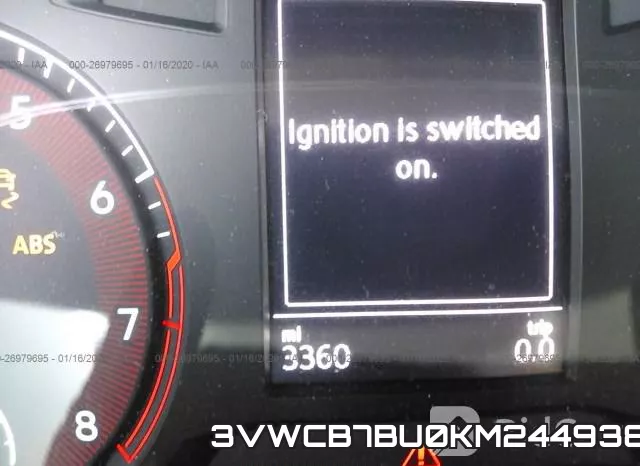 3VWCB7BU0KM244938 фото 8
