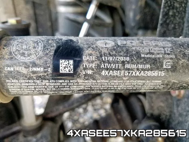 4XASEE57XKA285615 фото 2