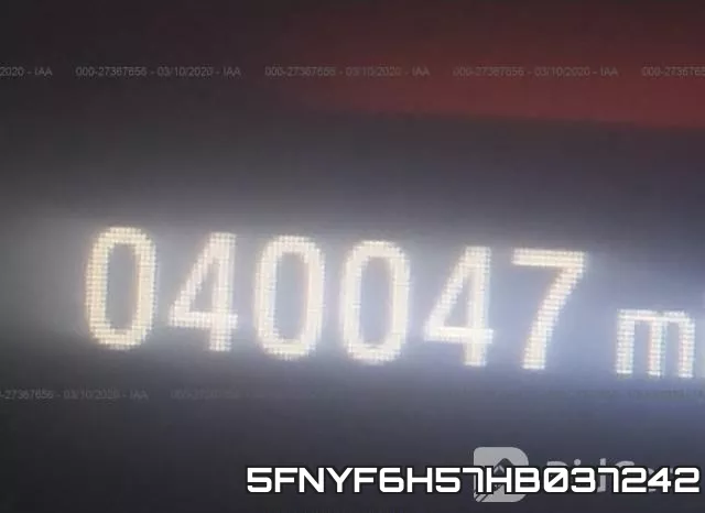 5FNYF6H57HB037242 фото 8