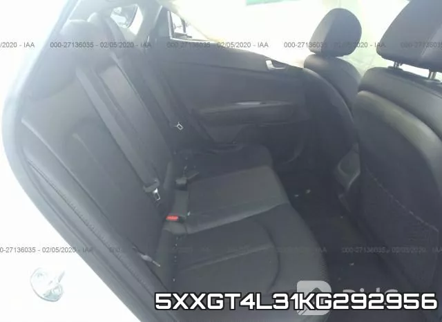 5XXGT4L31KG292956 фото 9