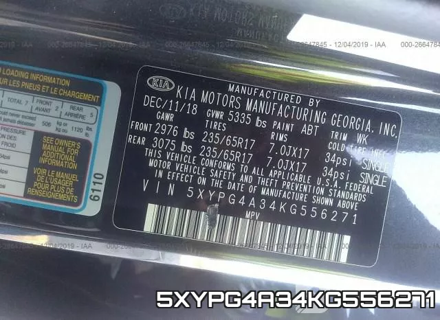 5XYPG4A34KG556271 фото 10