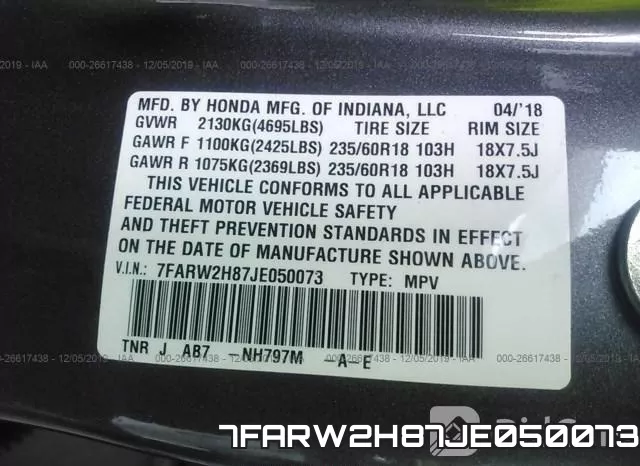 7FARW2H87JE050073 фото 10