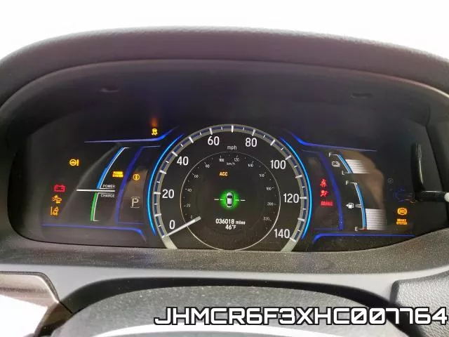 JHMCR6F3XHC007764 фото 9
