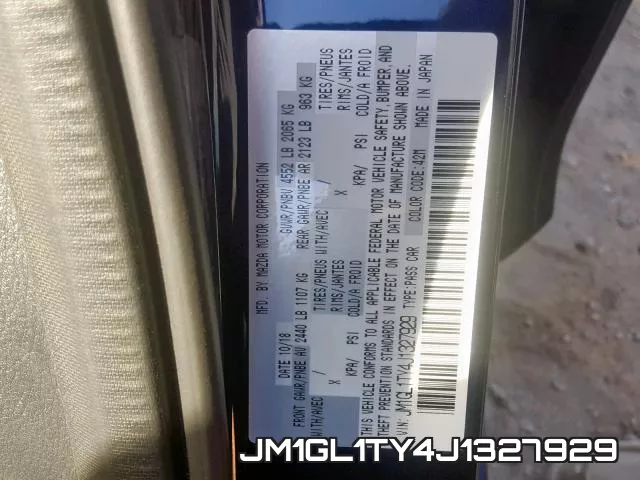 JM1GL1TY4J1327929 фото 2