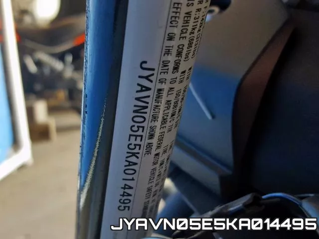 JYAVN05E5KA014495 фото 2