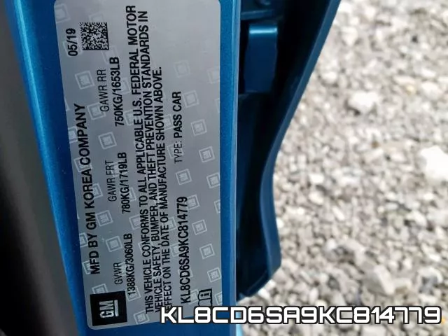 KL8CD6SA9KC814779 фото 2