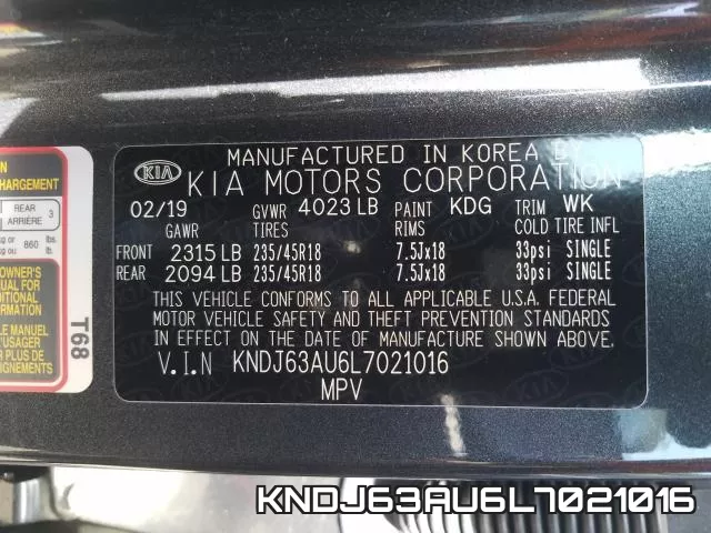 KNDJ63AU6L7021016 фото 2