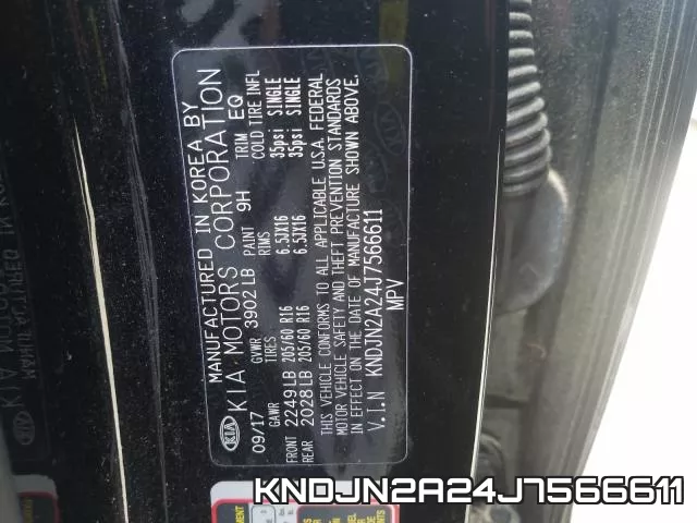 KNDJN2A24J7566611 фото 2
