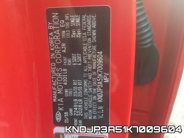 KNDJP3A51K7009604 фото 2