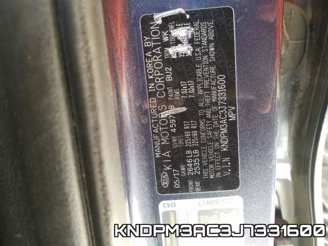 KNDPM3AC3J7331600 фото 2