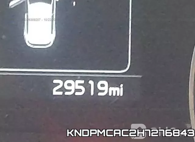 KNDPMCAC2H7276843 фото 8