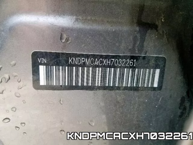 KNDPMCACXH7032261 фото 2
