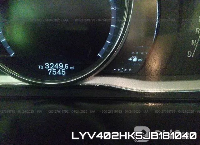 LYV402HK5JB181040 фото 8