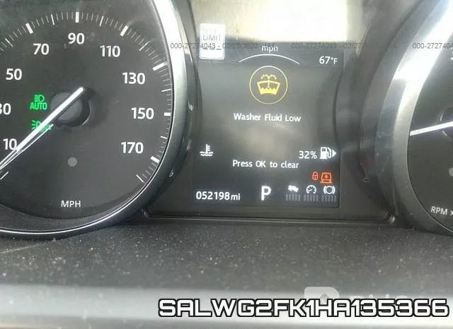 SALWG2FK1HA135366 фото 8