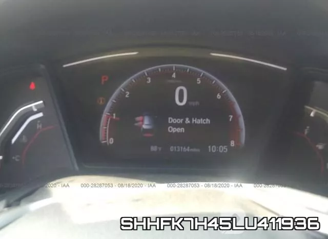 SHHFK7H45LU411936 фото 8