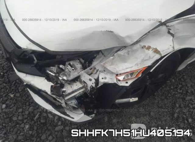 SHHFK7H51HU405194 фото 7