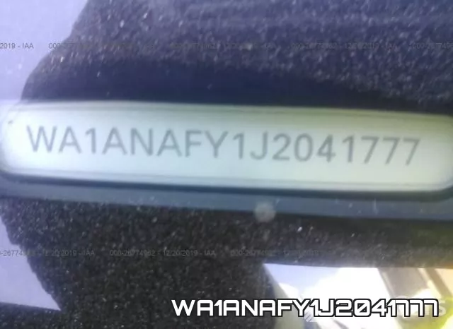 WA1ANAFY1J2041777 фото 10