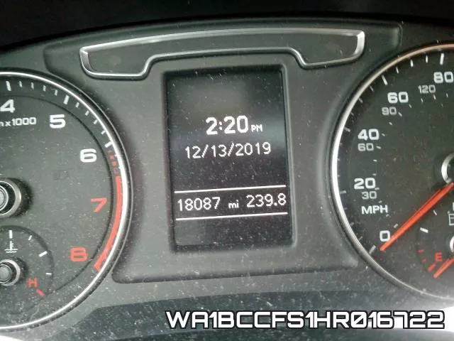 WA1BCCFS1HR016722 фото 9