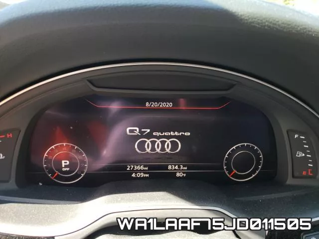 WA1LAAF75JD011505 фото 9