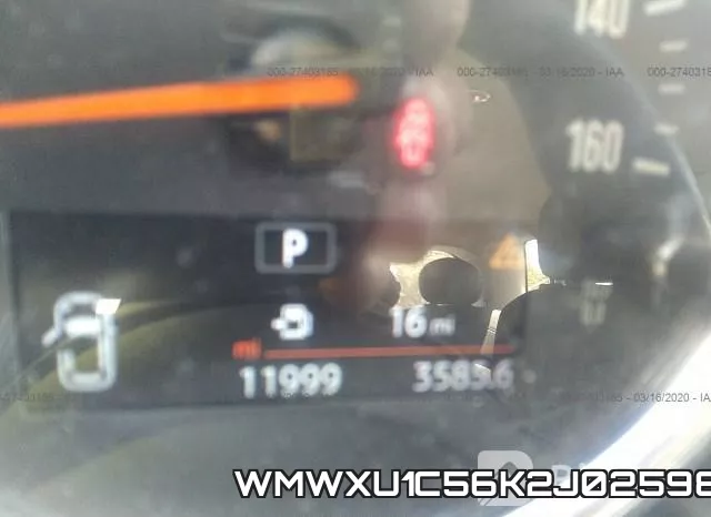WMWXU1C56K2J02598 фото 8