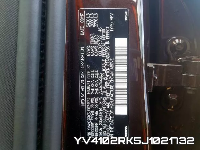 YV4102RK5J1021732 фото 2