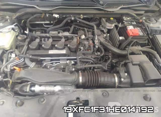 19XFC1F31HE014792 фото 2