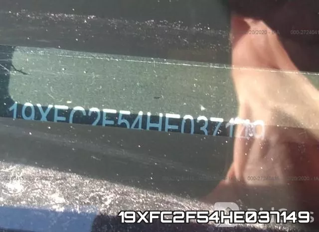 19XFC2F54HE037149 фото 10