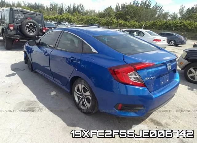 19XFC2F55JE006742 фото 4