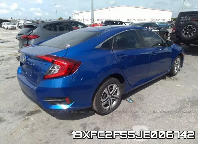 19XFC2F55JE006742 фото 5