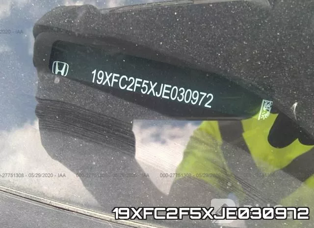 19XFC2F5XJE030972 фото 10