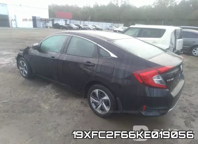 19XFC2F66KE019056 фото 4