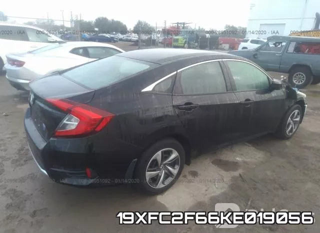 19XFC2F66KE019056 фото 5