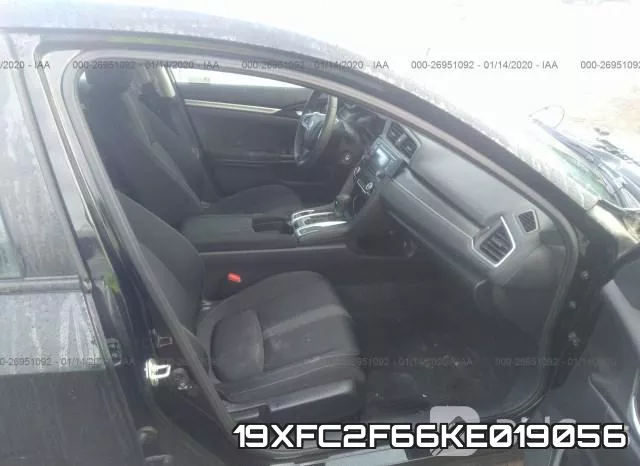 19XFC2F66KE019056 фото 6