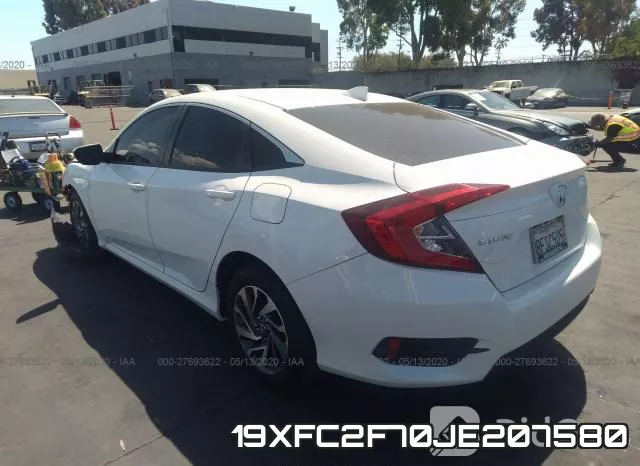 19XFC2F70JE207580 фото 4