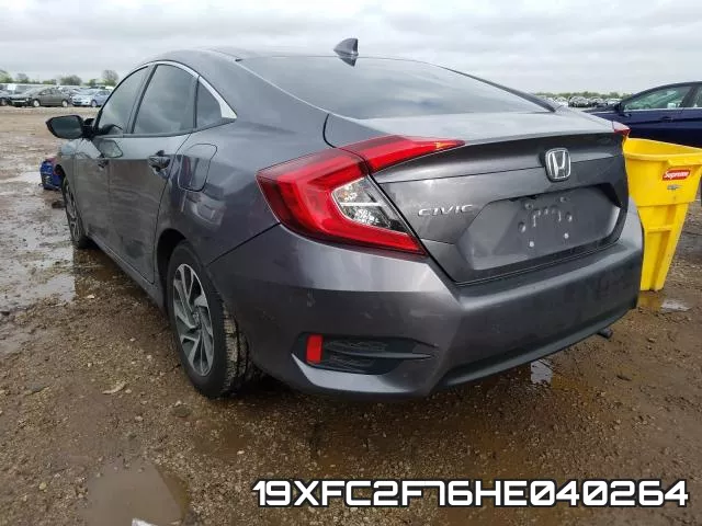 19XFC2F76HE040264 фото 4