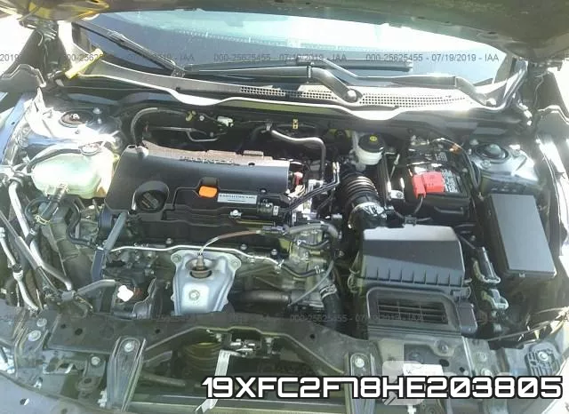 19XFC2F78HE203805 фото 2