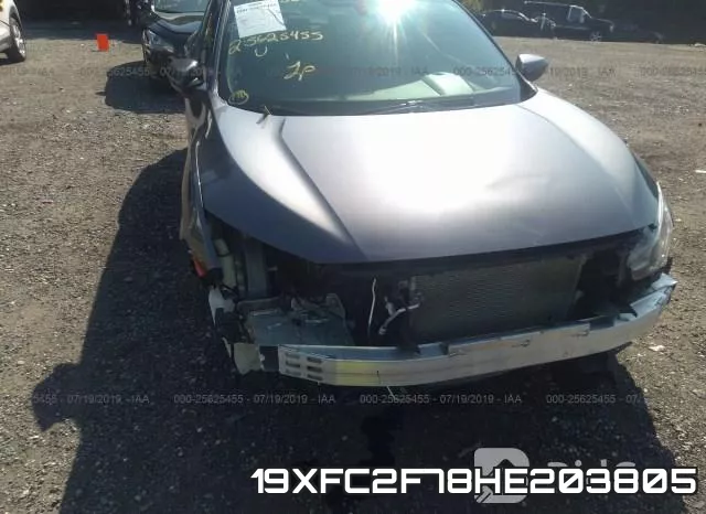 19XFC2F78HE203805 фото 7