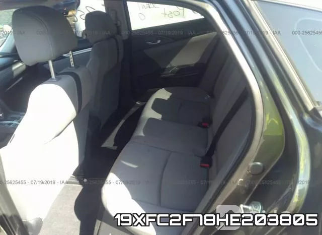 19XFC2F78HE203805 фото 9