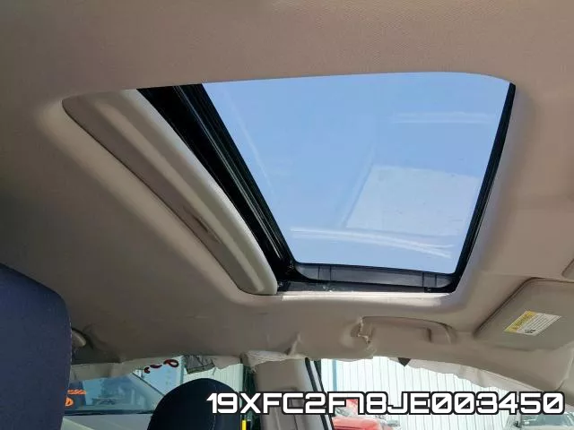 19XFC2F78JE003450 фото 10
