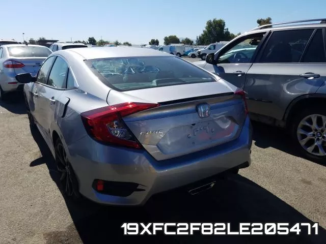 19XFC2F82LE205471 фото 4