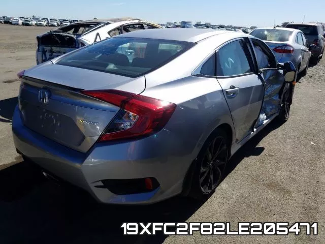 19XFC2F82LE205471 фото 5