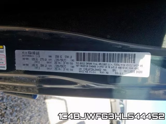 1C4BJWFG3HL544452 фото 2