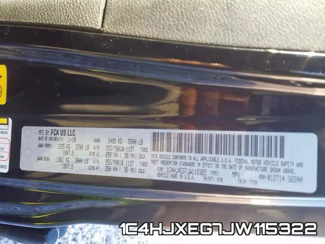 1C4HJXEG7JW115322 фото 2