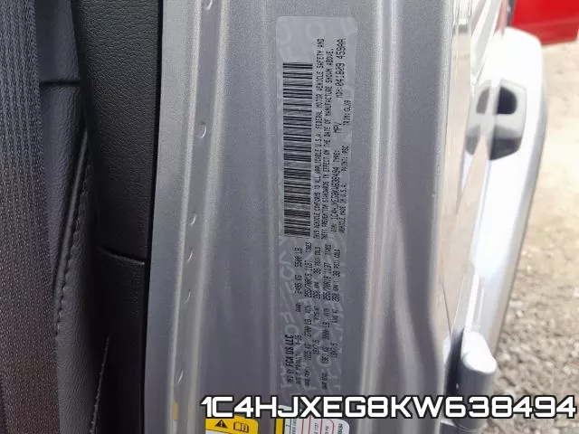 1C4HJXEG8KW638494 фото 2
