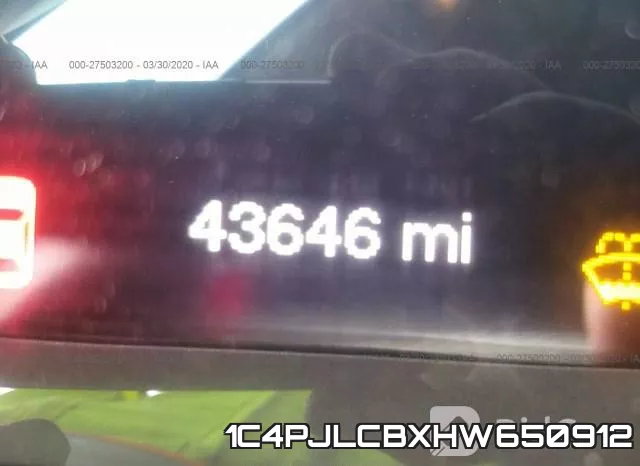 1C4PJLCBXHW650912 фото 8