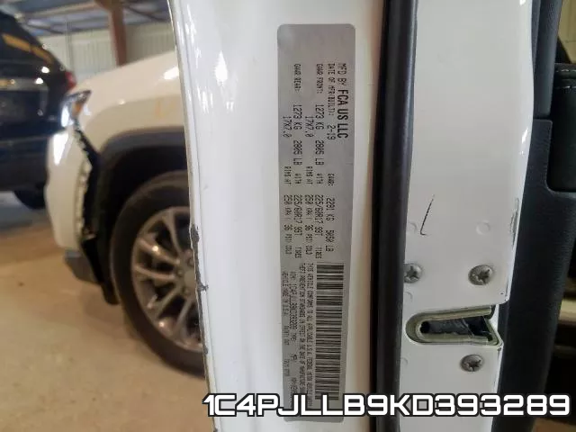 1C4PJLLB9KD393289 фото 2