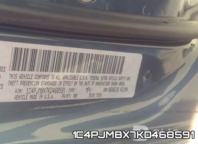 1C4PJMBX7KD468591 фото 10