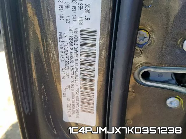1C4PJMJX7KD351238 фото 2